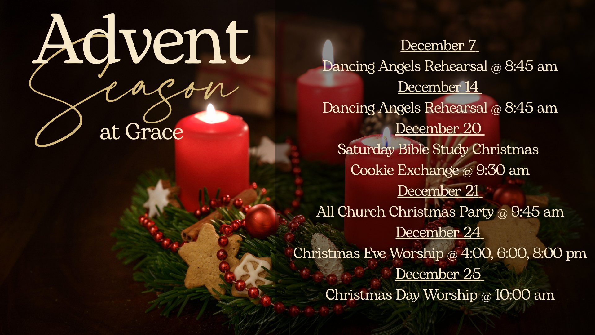 Advent Season Events